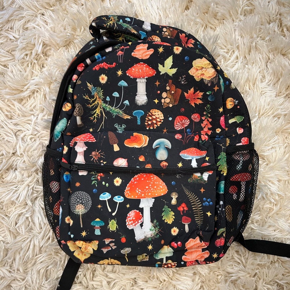 Mushroom Forest Back Pack